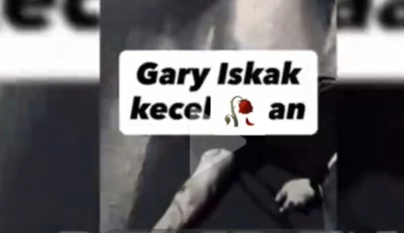 Detik-detik Video Kecelakaan Gary Iskak Sempat Dikira Adegan Syuting