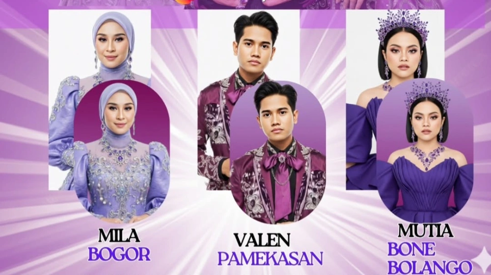 Valen, Mila dan Mutia akan tampil di DA7 Top 6 Result malam ini. [Instagram]