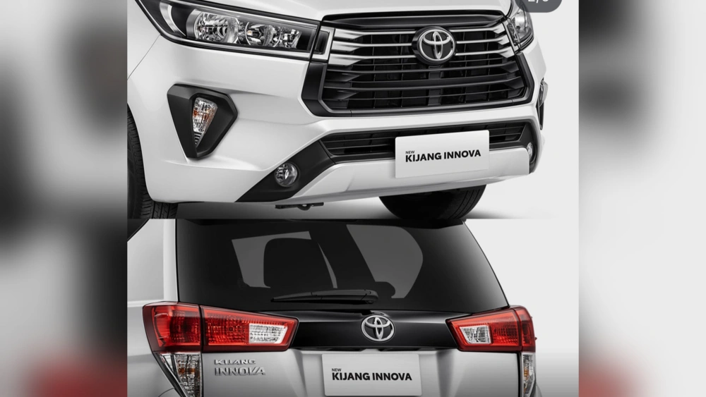 Tampilan depan dan belakang yang menarik, elegan. [Instagram]