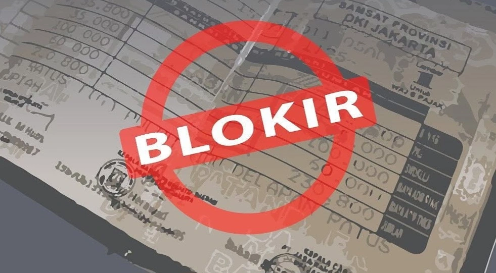 Ilustrasi STNK diblokir. [Instagram]