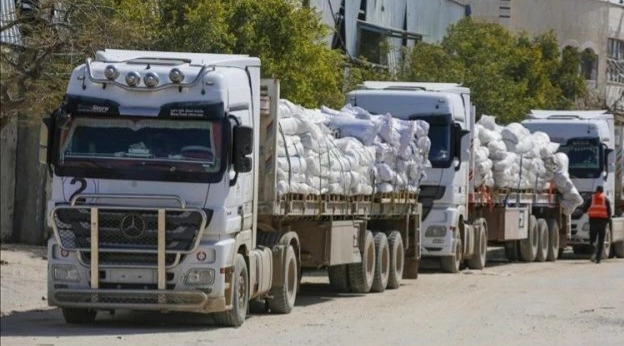 Ilustrasi bantuan kemanusiaan untuk Gaza. [Instagram]