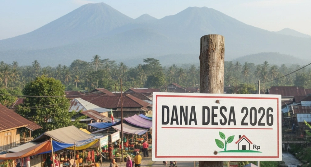 Ilustrasi Dana Desa 2026. [Gemini]