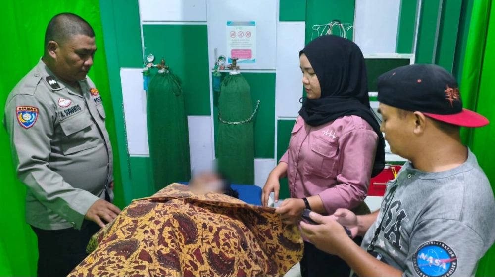 Korban sudah dalam keadaan meninggal dunia. [Dok. Polres Rejang Lebong]