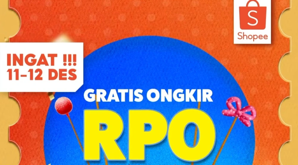 Ada gratis ongkir di Shopee 12.12. [Instagram]