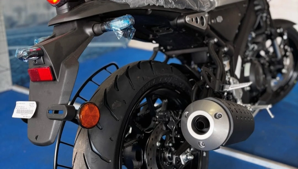 Tampilan belakang Yamaha XSR 155. [Instagram]