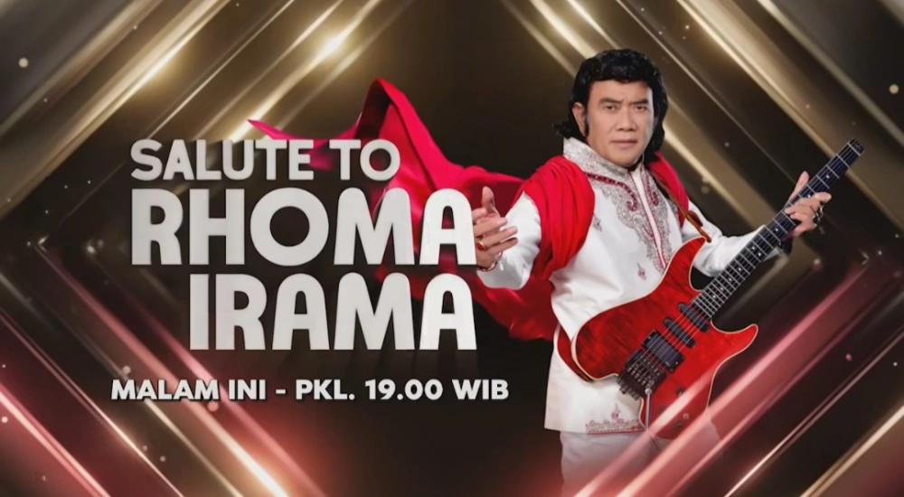Salute to Rhoma Irama malam ini di Indosiar. [Instagram]