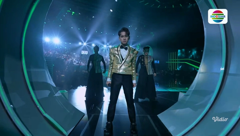 Arbil Asahan tampil perdana di DA7 Top 4 Result Kedua malam ini. [YouTube]