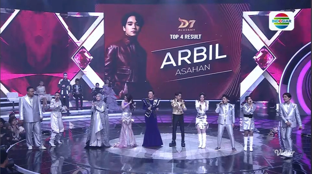 Arbil Asahan usai tampil perdana. [YouTube]