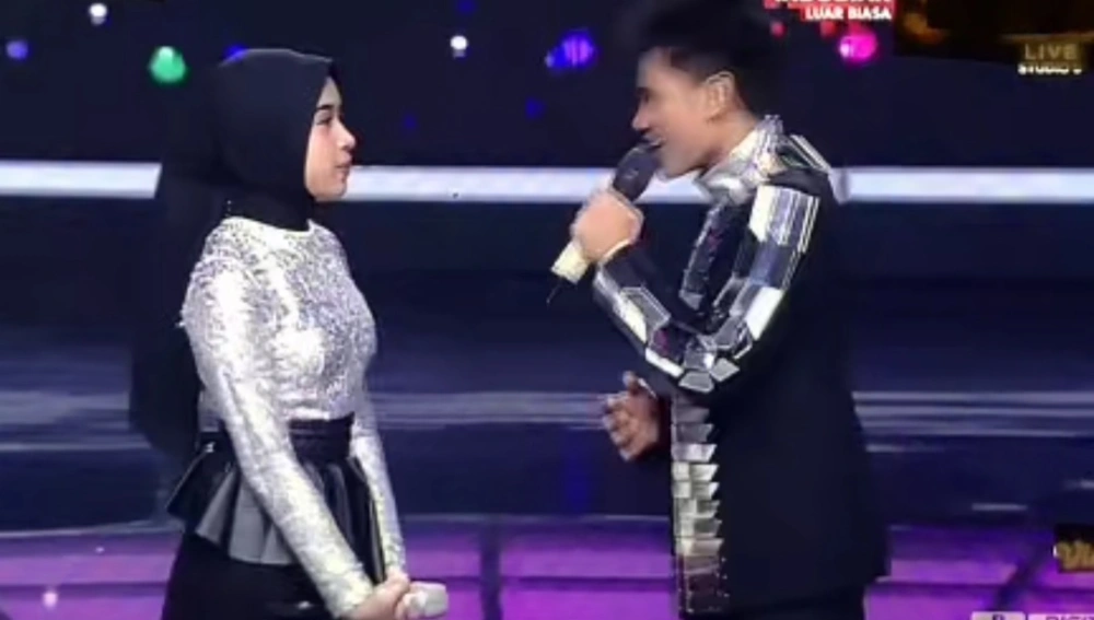 Valen dan Mila DA7 Top 4 Result. [TikTok]