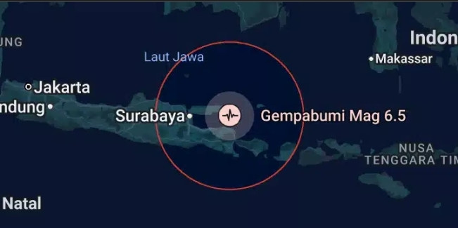 Sumenep Diguncang Gempa Magnitudo 6,5: BMKG Mencatat Terjadi 4 Kali Susulan