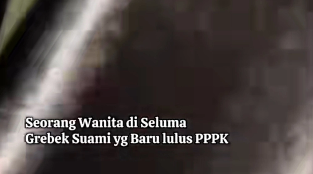 Caption video viral dugaan penggerebekan. [TikTok]