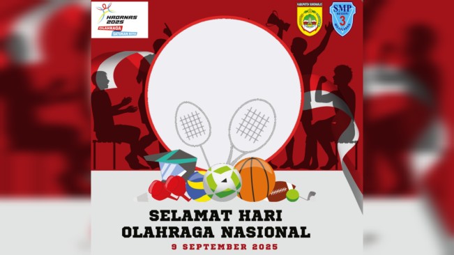 19 Link Twibbon Hari Olahraga Nasional 2025, Cocok untuk Profil WA dan IG