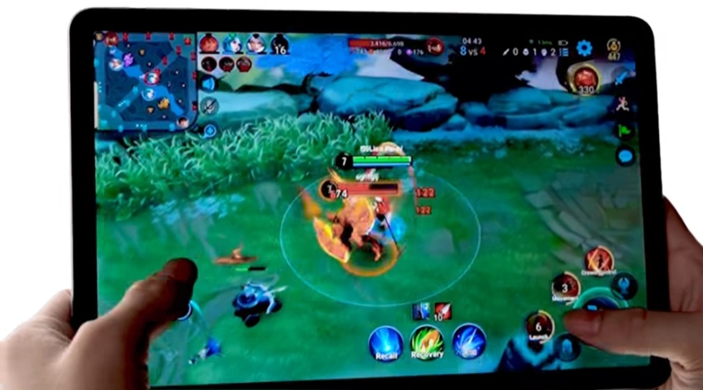 Dengan layar 11 inchi, Tecno Megapad 11 juga cocok untuk bermain games. [Instagram]