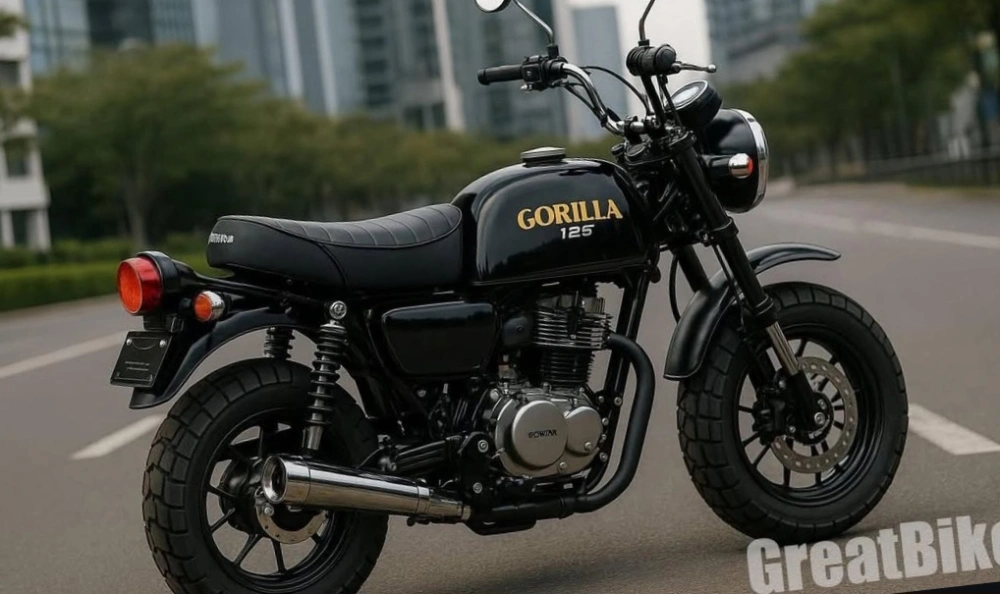 Honda Gorilla 125 diyakini tetap dibekali teknologi modern. [Instagram]