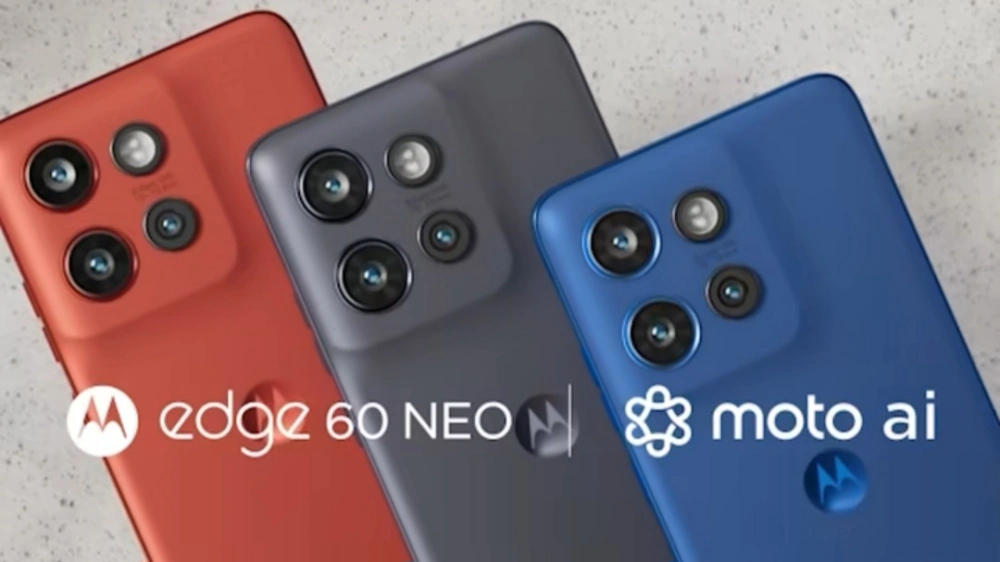 Motorola Edge 60 Neo tampil khas dan elegan. [Instagram]