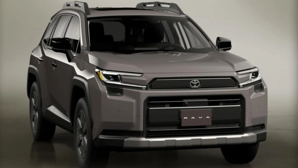 Toyota RAV4 generasi terbaru siap masuk Indonesia dengan desain hammerhead. [Instagram]