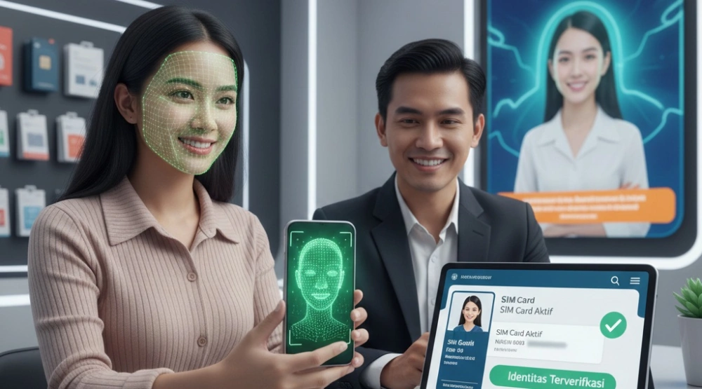 Siap-siap! Registrasi Kartu SIM Berubah Total Pakai Face Recognition Tahun 2026