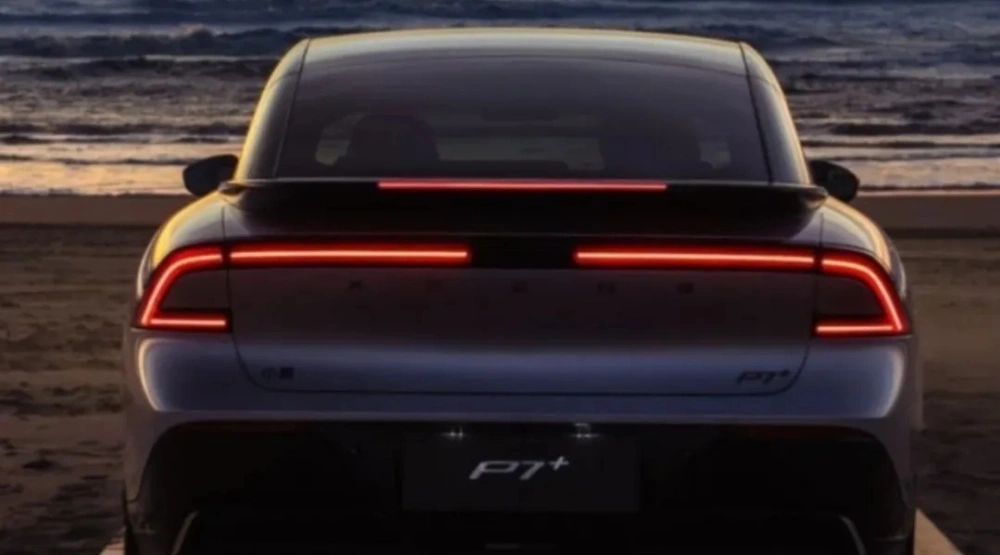 XPeng P7+ EREV dibekali motor listrik dengan tenaga 180 kW. [Instagram]