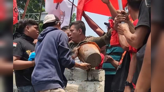 Demo Hari Tani 2025 di DPR, Polisi Berlakukan Rekayasa Lalu Lintas