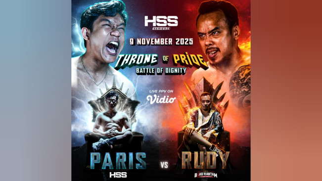 Daftar Petarung HSS vs Baku Hantam: Paris Pernandes vs Rudy Golden Boy Laga Utama