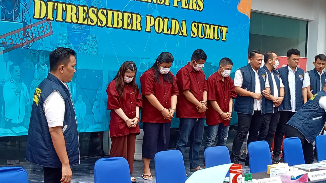 Napi Lapas Kelas I Medan Bebas Main HP, Tipu Ayah Raline Shah Rp254 Juta