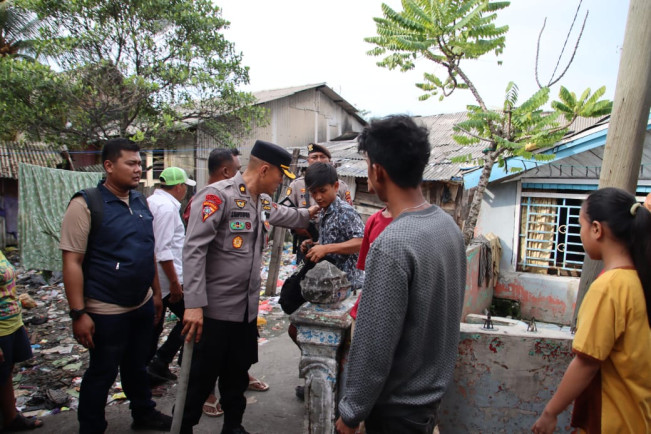 Gerebek Lokasi Tawuran di Belawan, Polisi Ciduk 5 Pengguna Narkoba