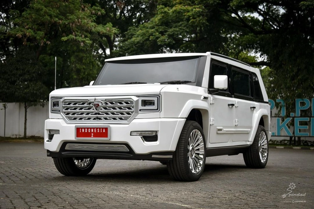 Mobil Maung buatan dalam negeri. [Dok Setpres/Ist]