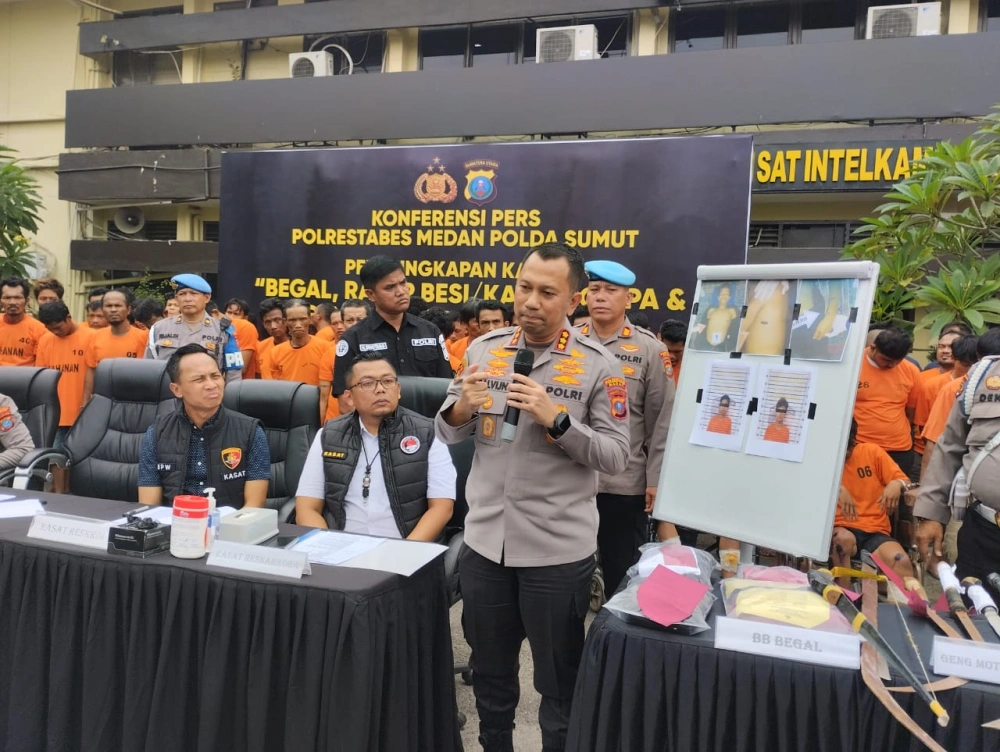 Pencari Pakan Ternak Tewas Akibat Tawuran di Medan, Polisi Tangkap 3 Pelaku