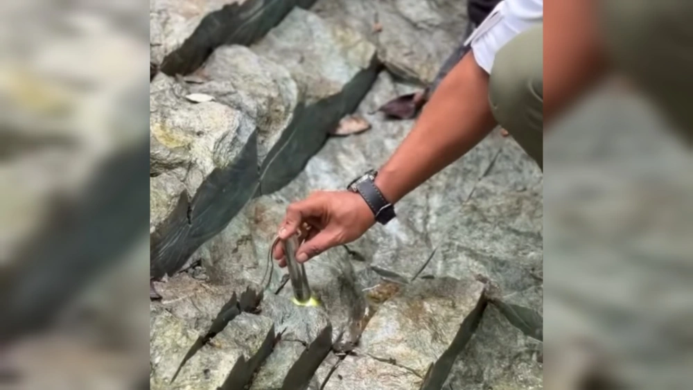 Batu Giok Nagan Raya Aceh. [Istimewa]