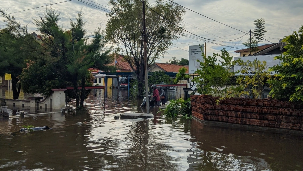 Banjir di Jawa Tengah. [Istimewa]
