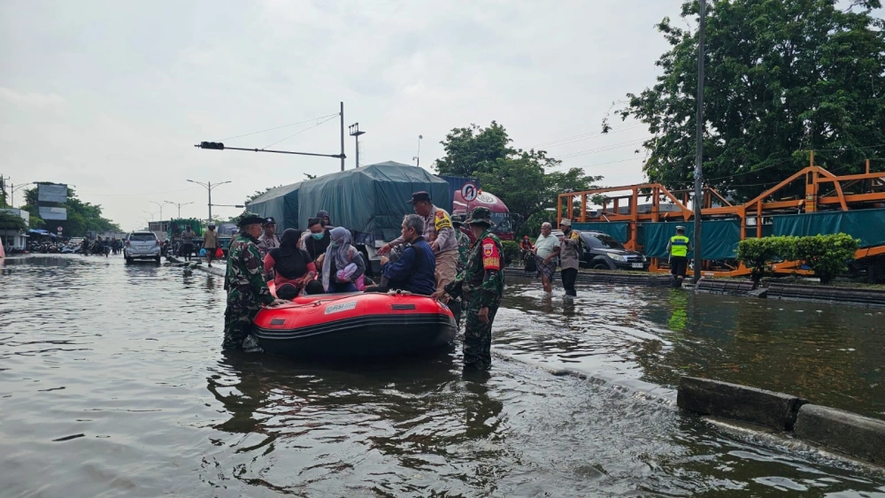 Banjir melanda Jawa Tengah. [Istimewa]