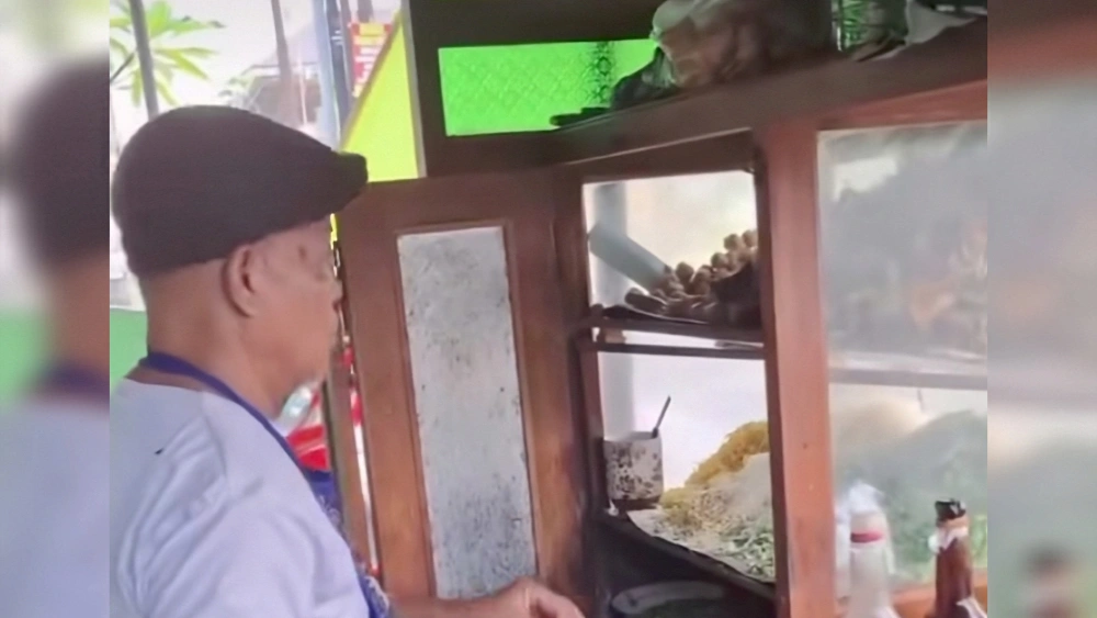 Warung bakso babi di Bantul. [Instagram]