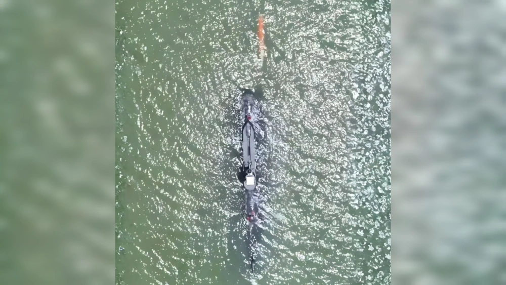 Penampakan Kapal Selam Otonom Indonesia. [Instagram]