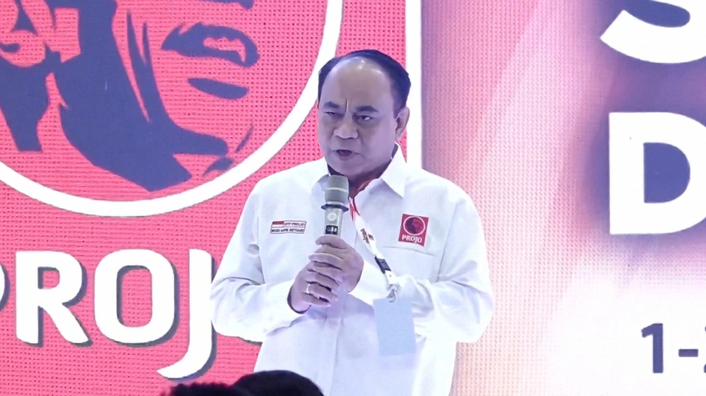 Ketum Projo Budi Arie Setiadi. [Youtube]