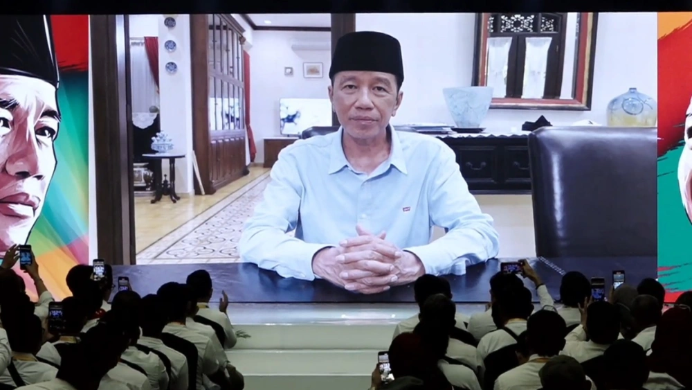 Pesan Jokowi saat Kongres Projo: Terus Berbuat...