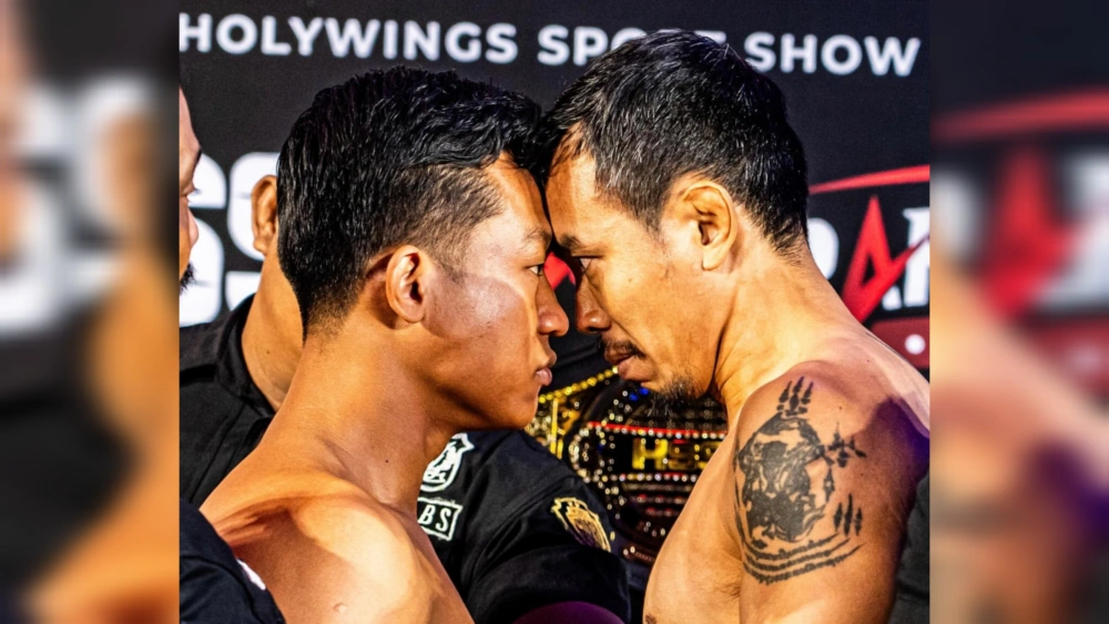 Paris Pernandes vs Rudy Golden Boy. [Instagram]