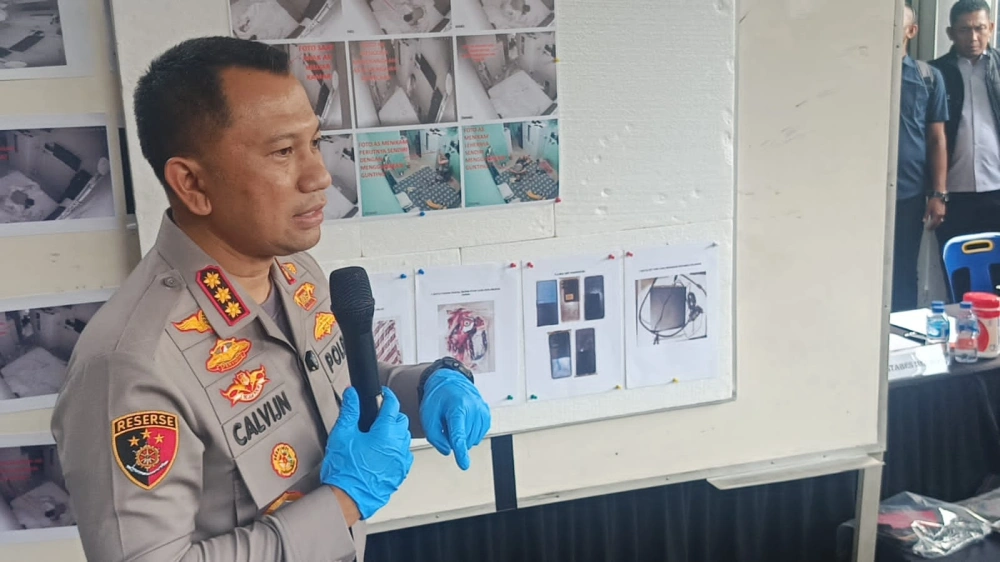 Kapolrestabes Medan Kombes Jean Calvijn Simanjuntak. [Ari FT News]