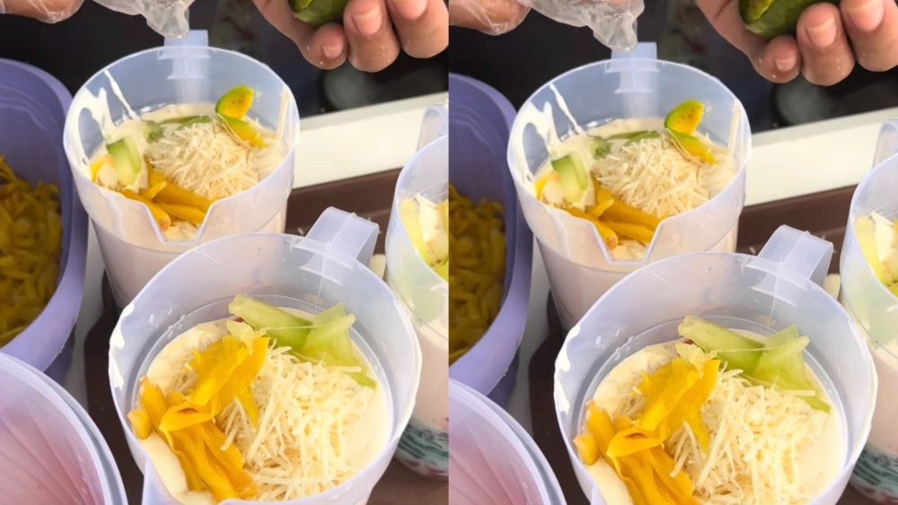 Es teler teko viral. [TikTok]