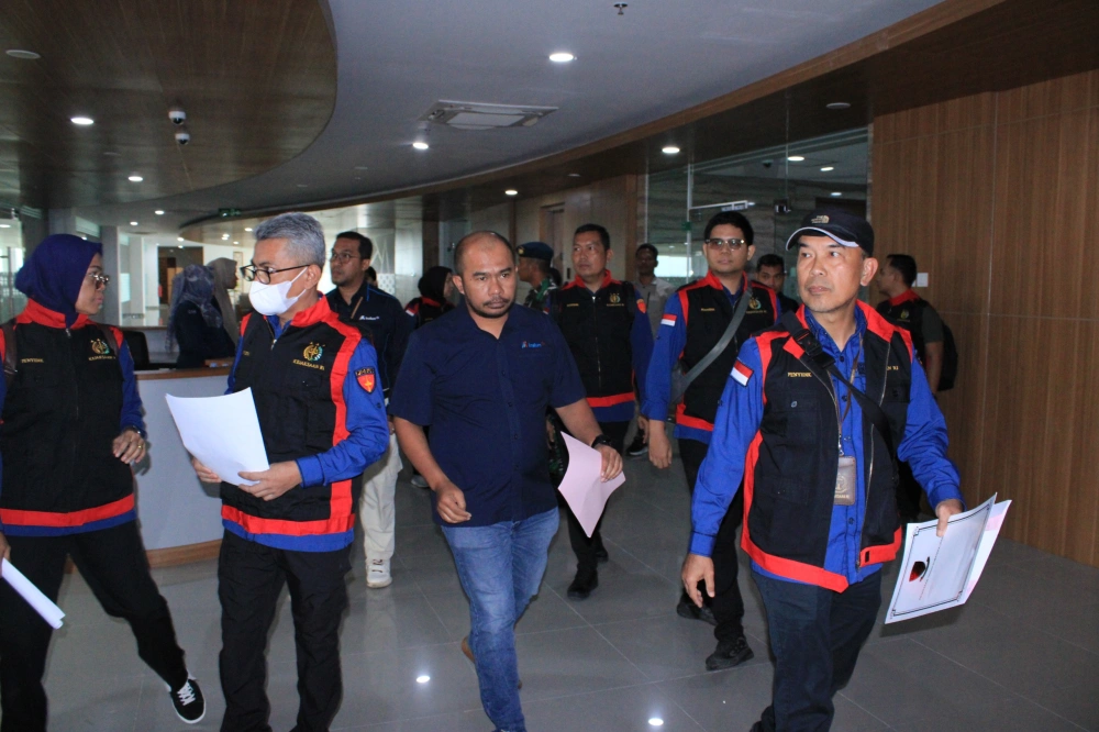 PT Inalum digeledah Kejatisu. [Istimewa]