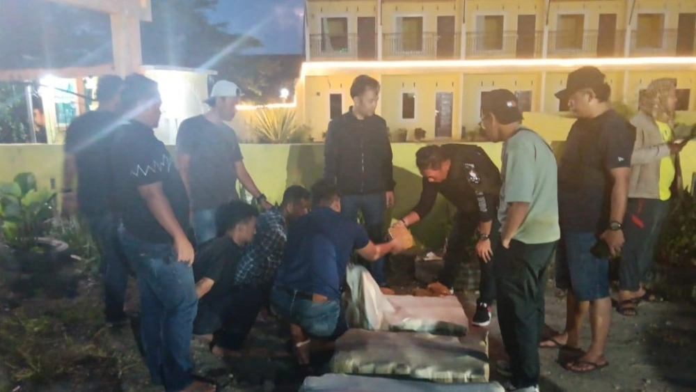 Ratusan kilo ganja asal Aceh gagal edar di Sumut. [Dok istimewa]