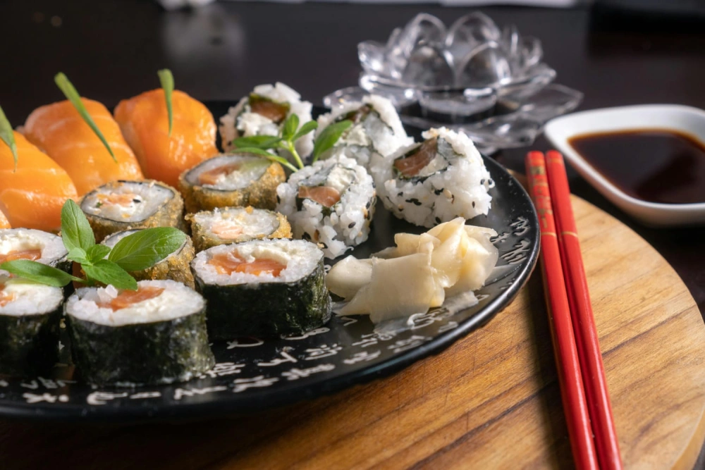 Sushi makanan khas Jepang. [Pexels]