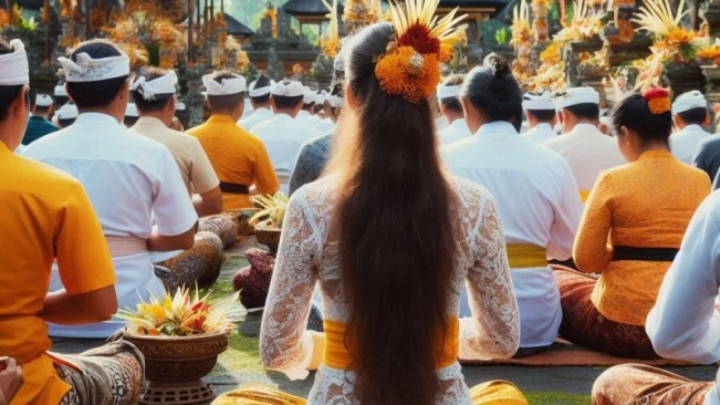Umat Hindu Bali. [Dok istimewa]