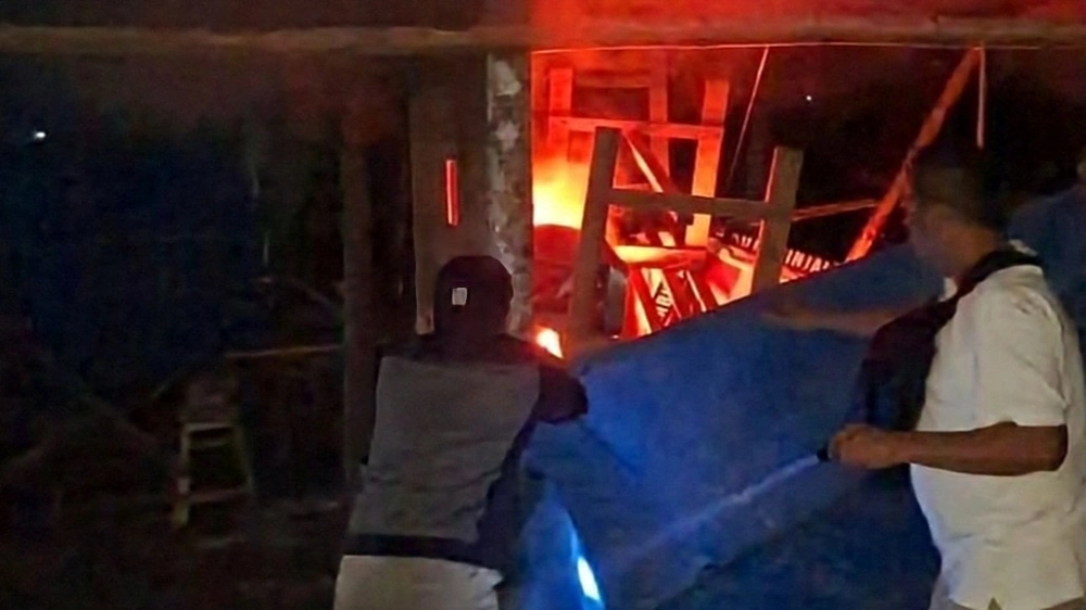 Polsek Sunggal Gerebek Dua Sarang Narkoba, Barak Sabu Dibakar