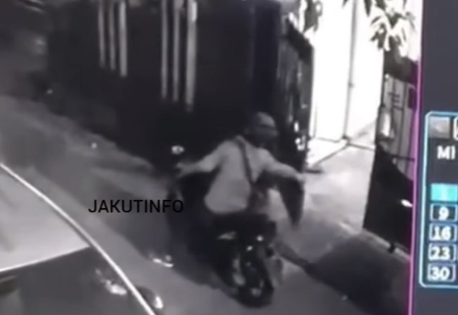 Polisi Periksa CCTV Selidiki Pria Hendak Curi Motor di Tanjung Priok