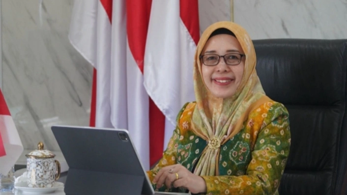 Direktur Kurikulum Sarana Kelembagaan dan Kesiswaan (KSKK) Madrasah, Nyayu Khodijah,. [Int]