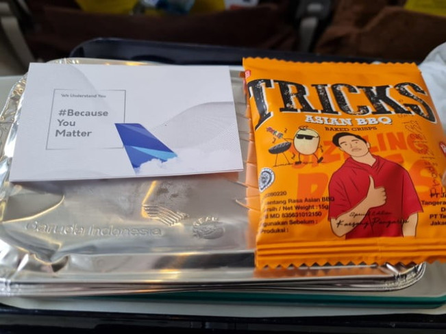 Dirut Garuda: Makanan Ringan Bergambar Kaesang Sudah Ditarik