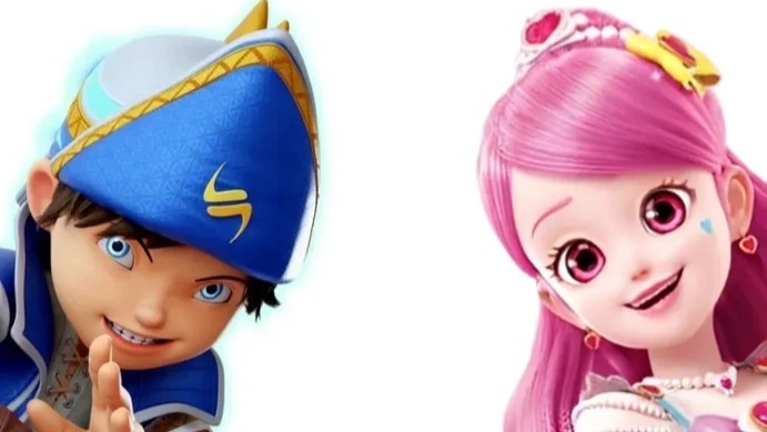 Ilustrasi BoBoiBoy Galaxy: Baraju. [Instagram]