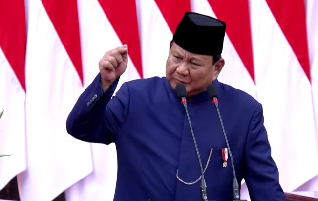 Pidato Perdana Presiden Prabowo Subianto: Singgung Korupsi dan Pengusaha Nakal