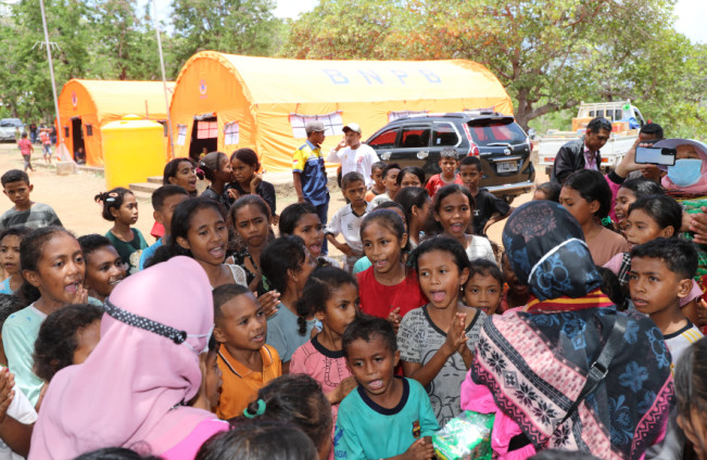 Pengungsi Terus Bertambah, BNPB Siapkan Beberapa Pos Pengungsian Tambahan