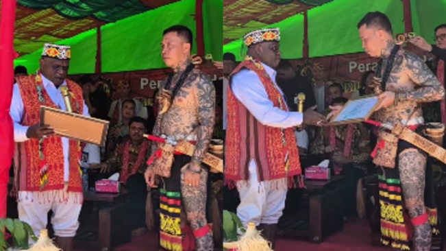 Natalius Pigai Berikan Sertifikat 'Sahabat HAM' ke Panglima Jilah, Gandeng 5.000 Pasukan Merah